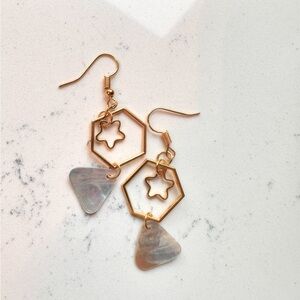 Handmade shell earrings